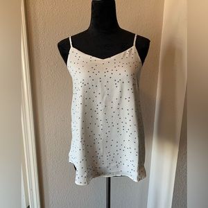 New With Tags Women’s Ivory Cami with stars sz Small